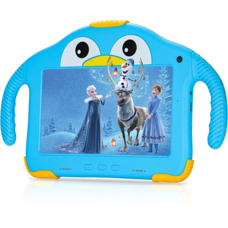 okulaku Tablette pour Enfants 7 Pouces Tablette Enfant éducative contrôle Parental WiFi Tablette Tactile Enfant Android 10 Table