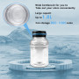 Newaner Tirelire Electronique Euros 1.8L Grande Capacité, Tirelire Électronique Numérique avec Écran LCD, Creative Transparent A