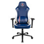 Konix PSG Chaise de Bureau Gaming Premium - Inclinaison siège 150° - Cuir polyuréthane - Coussin lombaires et cervicaux réglable