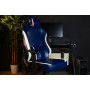 Konix PSG Chaise de Bureau Gaming Premium - Inclinaison siège 150° - Cuir polyuréthane - Coussin lombaires et cervicaux réglable