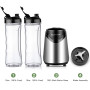 La Rêveuse Mixeur Blender avec 2 Bouteilles BPA-Free Portables de 550ml Mini Blender électrique Multifonctionnel pour Smoothie M