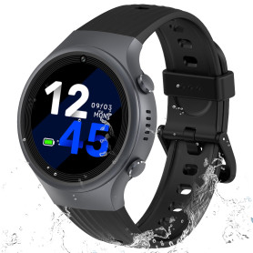 Alutoria Montre Connectée Enfant 4G GPS avec Appel Vidéo, SOS Urgence, Mode Classe – Smartwatch Enfant pour Filles et Garçons,Li