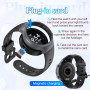Alutoria Montre Connectée Enfant 4G GPS avec Appel Vidéo, SOS Urgence, Mode Classe – Smartwatch Enfant pour Filles et Garçons,Li