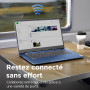 Lenovo IdeaPad Slim 3 Chrome 14M868 - Ordinateur Portable 14'' FHD (MediaTek Kompanio 520, RAM 4Go, SSD 64Go, Arm Mali-G52 2EE M