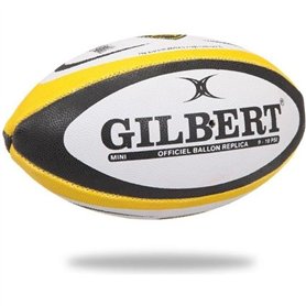 GILBERT Ballon de rugby Replique Club La Rochelle Mini - Homme