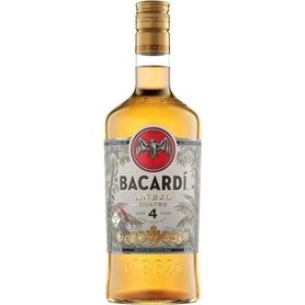 Rhum Bacardi Anejo Cuatro - Rhum vieux - Puerto Rico - 40%vol - 70cl