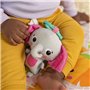 BRIGHT STARTS Tapis de sol éveil bébé évolutif pliable- Jungle Rose- arche avec jouets sensoriels et musicaux, miroir