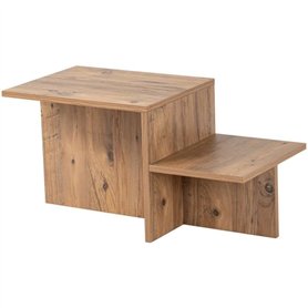 Table basse - HARMONY - Rectangulaire - Pin Atlantique - 80 x 40 x 40 cm