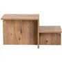 Table basse - HARMONY - Rectangulaire - Pin Atlantique - 80 x 40 x 40 cm