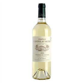 Château Cantelaudette Tradition 2022 Graves de Vayres - Vin blanc de Bordeaux