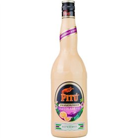 PITÚ ORIGINAL Passion fruit Colada - Liqueur a base de Cachaça - 70CL - 15%
