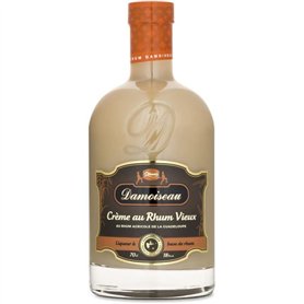 Damoiseau Creme au rhum vieux - Liqueur spiritueuse - Guadeloupe - 18%vol - 70cl