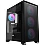 Boitier sans alimentation - DARKFLASH DRX70 MESH - Moyen tour - Format ATX - Noir