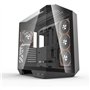 Boitier sans alimentation - DARKFLASH DY470 - Cube - Format ATX - Noir