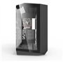 Boitier sans alimentation - DARKFLASH DY470 - Cube - Format ATX - Noir