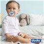 DODIE Sucettes Anatomiques +18 Mois sans BPA, Résistante -Let's Play/Ecureuil/Fusée NUIT- Lot de 3