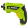Visseuse sans fil - FIELDMANN - 3,6 V - Batterie 1500 mAh - 15 accessoires - Vert