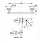 Set d'accessoires 3 en 1 - GROHE - 41124000 - Start Cube - Chromé