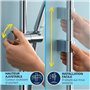 Ensemble de douche - 1 jet - Mitigeur thermostatique - GROHE - 34805001 - Gris