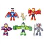 Pack 6 figurines Iron Man Avengers en armure