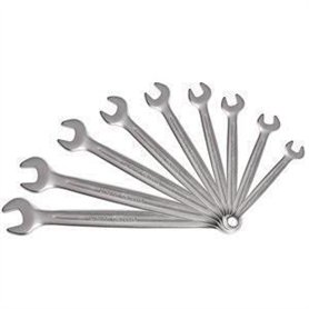 Jeu de 9 clés mixtes métriques - KS TOOLS - 922.0043 - Clé plate a cliquet en boite - 8 a 19 mm - Angle de fourche oeil incliné