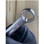 Jeu de 9 clés mixtes métriques - KS TOOLS - 922.0043 - Clé plate a cliquet en boite - 8 a 19 mm - Angle de fourche oeil incliné 