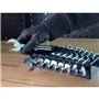 Jeu de 9 clés mixtes métriques - KS TOOLS - 922.0043 - Clé plate a cliquet en boite - 8 a 19 mm - Angle de fourche oeil incliné 