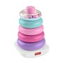 Fisher-Price - Pyramide Arc-en-ciel - Jouet d'éveil a empiler pour bébés - Fisher-Price - JGP94