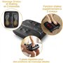 Masseur energisant 2 en 1 pieds et jambes - MEDISANA - LM 100 - Shiatsu + shaking stimulant - 2 intensités + chauffant - Noir
