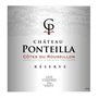 Les Vignes du vin Château Ponteilla Réserve 2022 Côtes du Roussillon - Vin rouge de Languedoc
