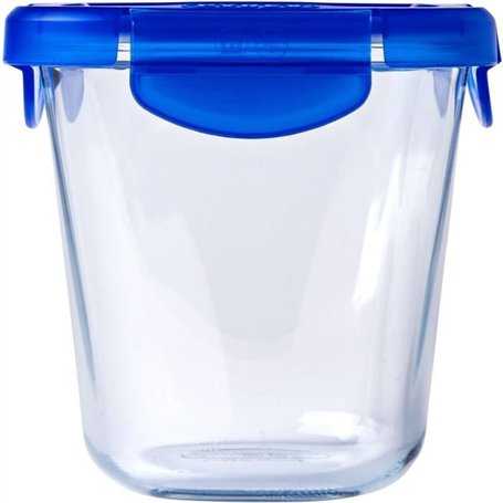 Lot de 3 Boîtes de conservation Pasta Box - PYREX - Cook&Go - Verre - Couvercle étanche - 12x12 cm - 0