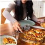 Lot de 4 plats a four - PYREX - Verre - Rectangulaire - 27/31/35/39 cm