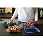 Lot de 3 Boîtes de conservation avec couvercle - PYREX - Zero Plastic - Verre - Rectangulaire - 0.8/1,5/2,6 L