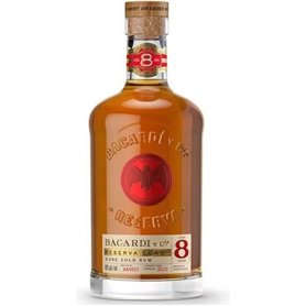 Rhum Bacardi Reserva Ocho - Rhum vieux - Puerto Rico - 40%vol - 70cl