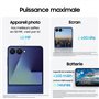 Samsung Galaxy Z Flip7 5G Smartphone 256 Go Noir Absolu