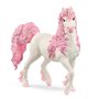 Figurine Jument Licorne fleurie