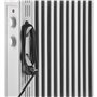 Radiateur électrique bain d'huile - SENCOR - SOH 3411WH - 2300 W - 2 boutons - Blanc