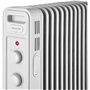 Radiateur électrique bain d'huile - SENCOR - SOH 3413WH - 2500 W - 2 boutons - Blanc