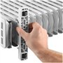 Radiateur électrique bain d'huile - SENCOR - SOH 3413WH - 2500 W - 2 boutons - Blanc