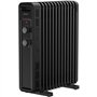 Radiateur électrique bain d'huile - SENCOR - SOH 3513BK - 2500 W - 2 boutons - Noir