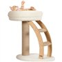 Arbre a chat griffoir - 2 en 1 - Zolux - Montana - Pour chat - Activité et couchage - 38 x 55 x 55 cm