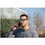 Lunettes de soleil Unisexe Eagle WAVE Noir Miroir