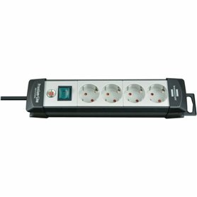 Rallonge 4 prises Schuko avec interrupteur Brennenstuhl Premium-Line 3600 W (1