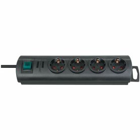 Rallonge 4 prises Schuko sans interrupteur Brennenstuhl Primera-Line 3600 W (1