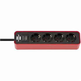 Rallonge 4 prises Schuko avec interrupteur Brennenstuhl 1153240070 3600 W (1