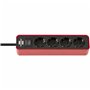Rallonge 4 prises Schuko avec interrupteur Brennenstuhl 1153240070 3600 W (1