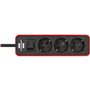 Rallonge 4 prises Schuko avec interrupteur Brennenstuhl 1153240070 3600 W (1,5 m)