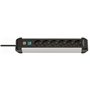Multiprise 6 Prises avec Interrupteur Brennenstuhl Premium-Alu-Line 3500 W (3 m)
