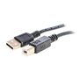 Câble USB A vers USB B iggual IGG319581