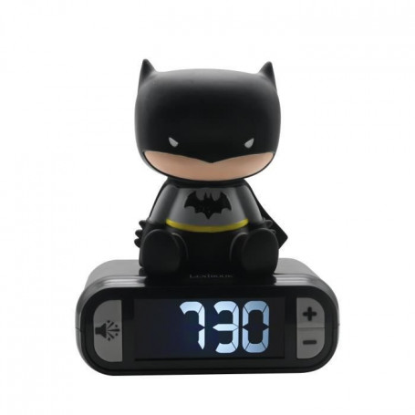 BATMAN - Réveil digital avec veilleuse lumineuse en 3D et effets sonores - LEXIB 45,99 €